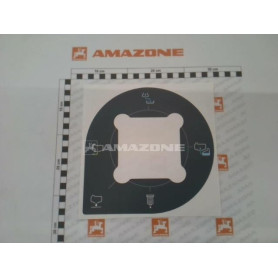 Autocollant vanne aspiration ME1507 Amazone