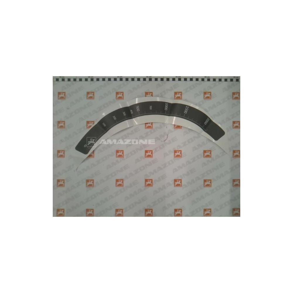 Autocollant jauge UF2002 ME1510 Amazone