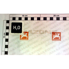 Autocollant H2O gris Réf. ME1506 - AMAZONE Autocollant H2O gris Réf. ME1506 - AMAZONE