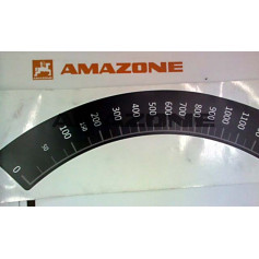 Autocollant jauge UG 3000 / UF1201 Réf. ME1504 - AMAZONE Autocollant jauge UG 3000 / UF1201 Réf. ME1504 - AMAZONE