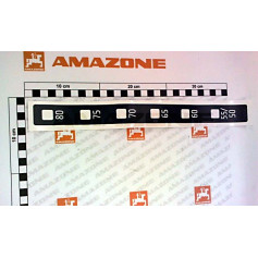 Autocollant ecartement 50-80 Réf. ME1539 - AMAZONE Autocollant ecartement 50-80 Réf. ME1539 - AMAZONE