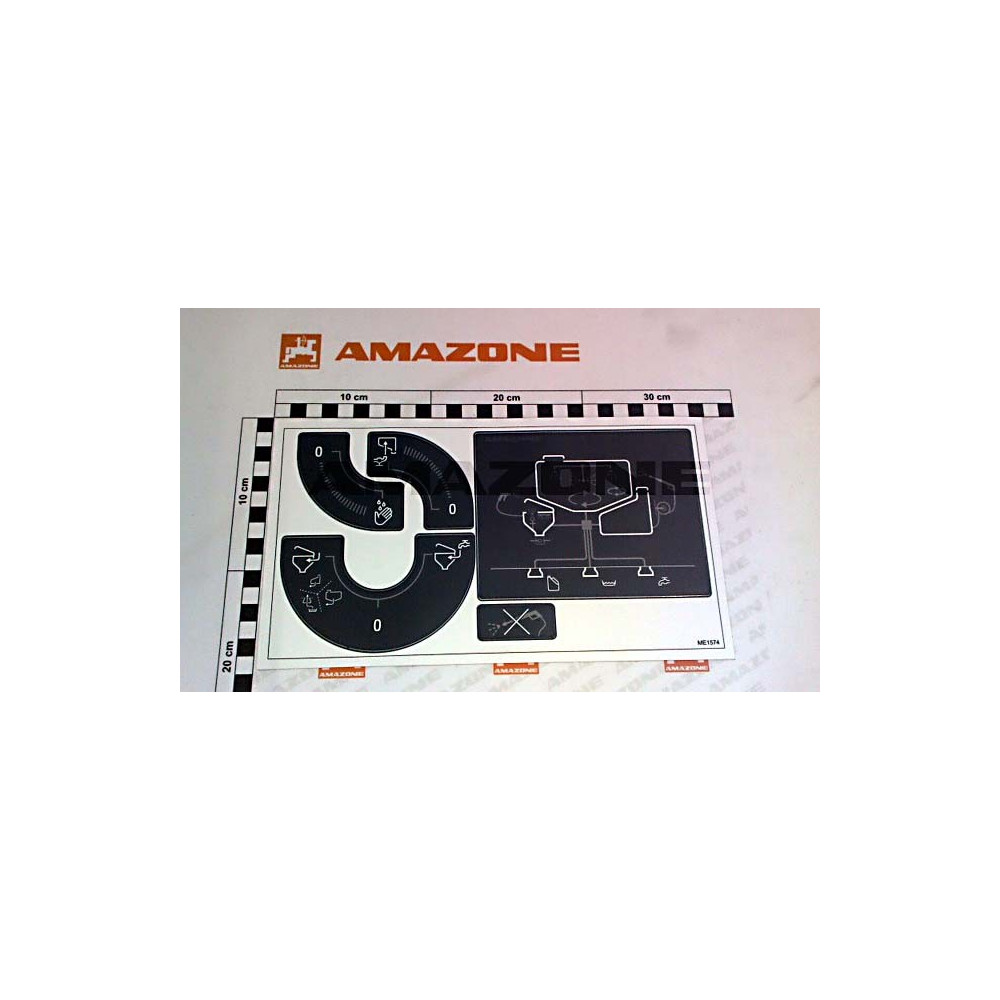 Autocollant CP+ pantera 4504 ME1574 Amazone