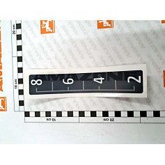 Autocollant echelle graduee Réf. ME1582 - AMAZONE Autocollant echelle graduee Réf. ME1582 - AMAZONE