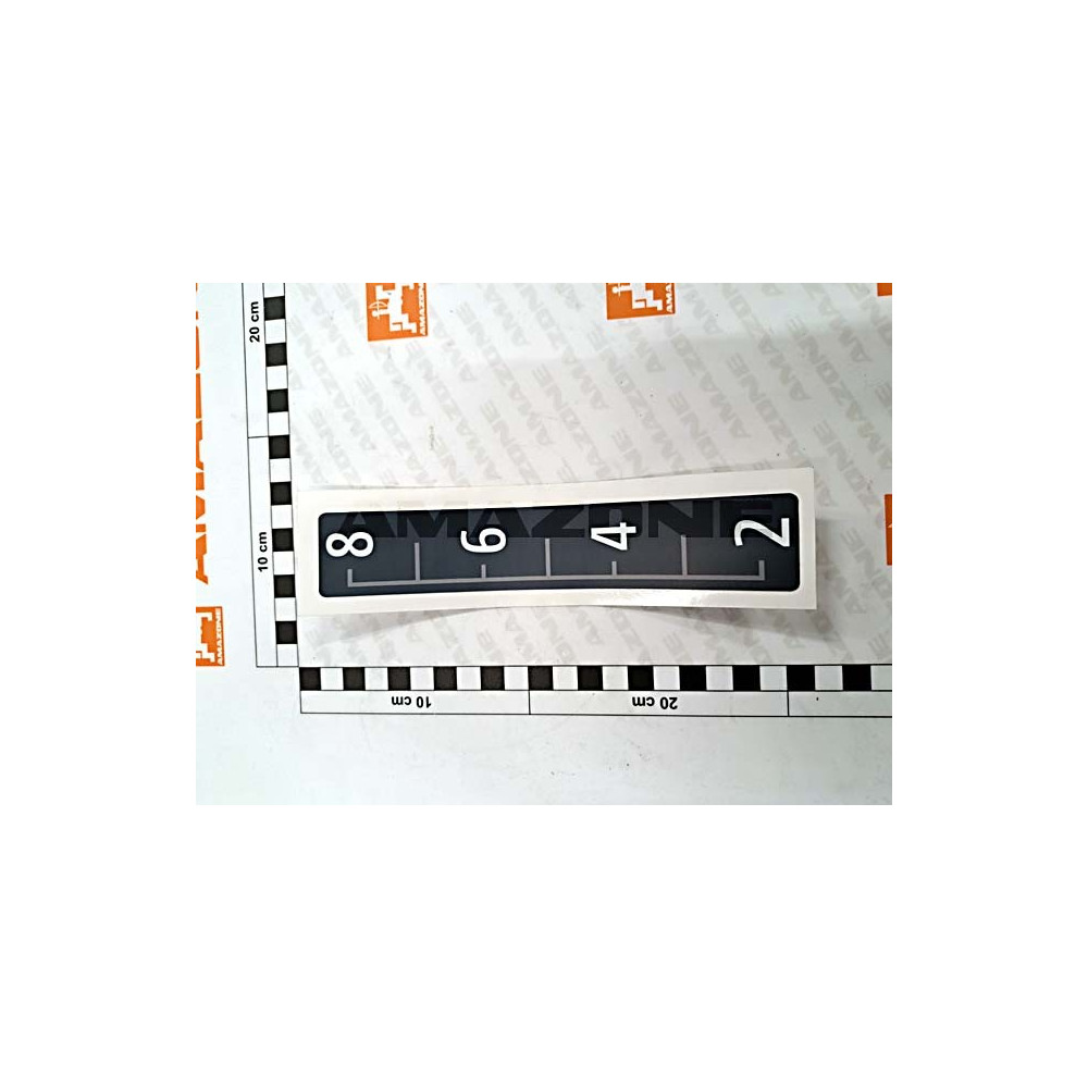Autocollant echelle graduee ME1582 Amazone