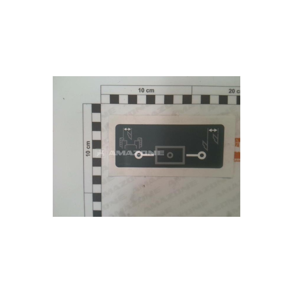 Autocollant "POSITION TRAVAIL" ME1589 Amazone