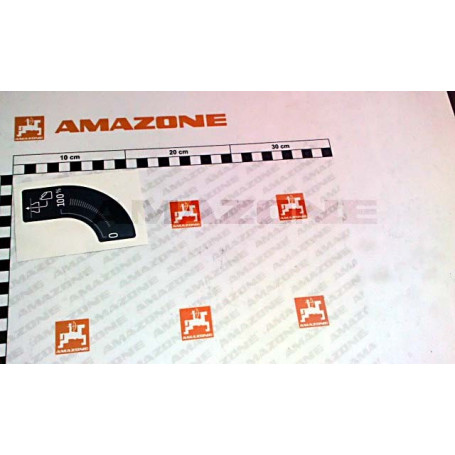 Autocollant CTS UF 02 Réf. ME1594 - AMAZONE Autocollant CTS UF 02 Réf. ME1594 - AMAZONE
