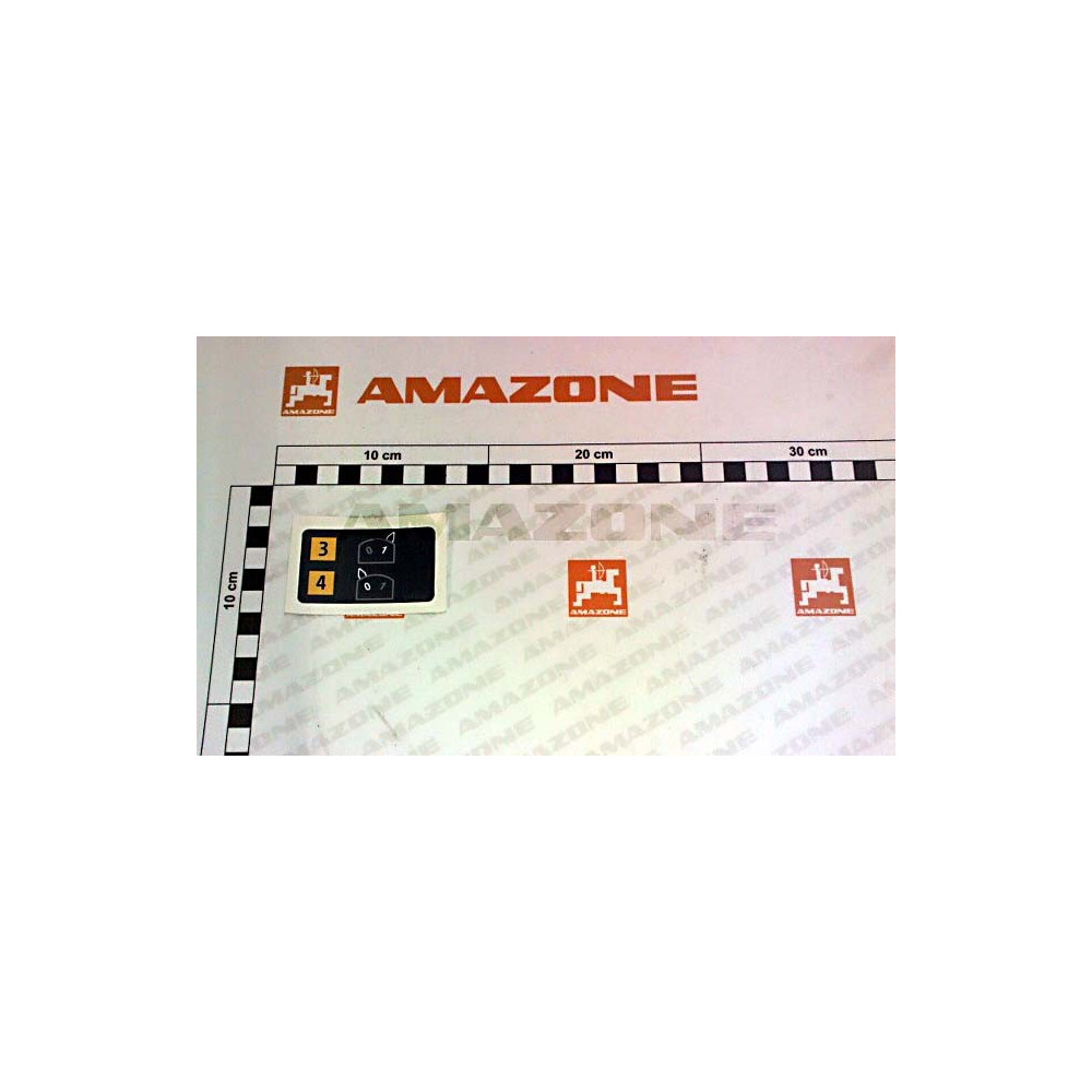 Autocollant conexion ftender ME1586 Amazone
