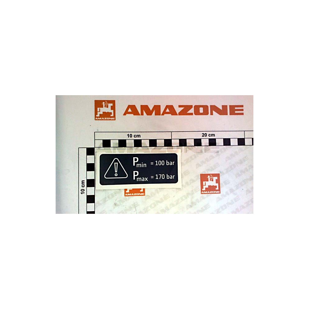 Autocollant pression ME1591 Amazone
