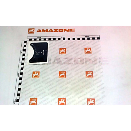 Autocollant reglage avant 02 Réf. ME1607 - AMAZONE Autocollant reglage avant 02 Réf. ME1607 - AMAZONE
