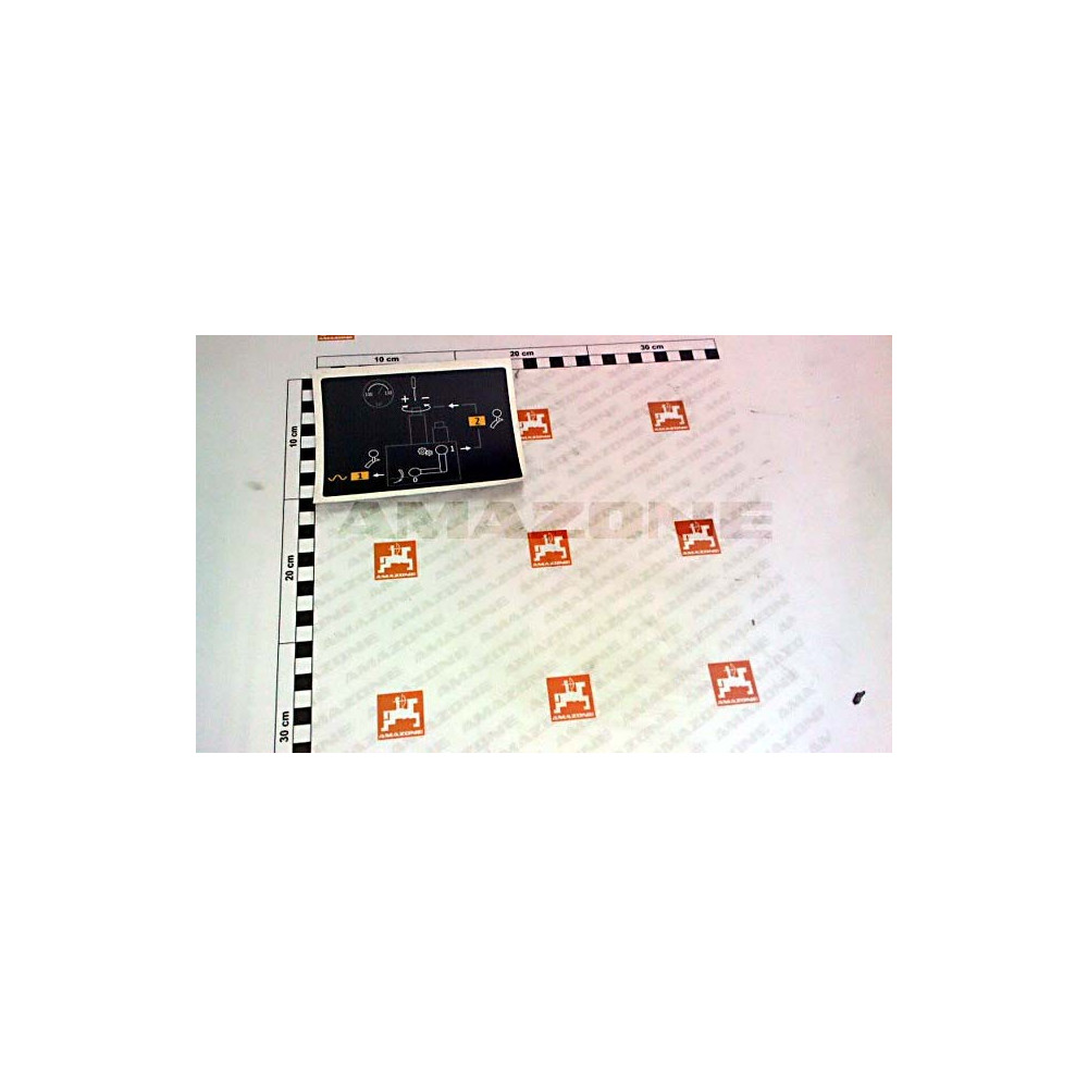 Autocollant surcharge ME1644 Amazone