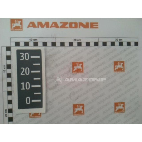 Autocollant graduation cenius TX Réf. ME1674 - AMAZONE Autocollant graduation cenius TX Réf. ME1674 - AMAZONE