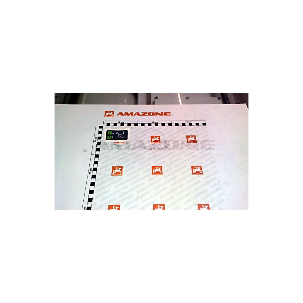 Autocollant reglage de profondeur ME1655 Amazone