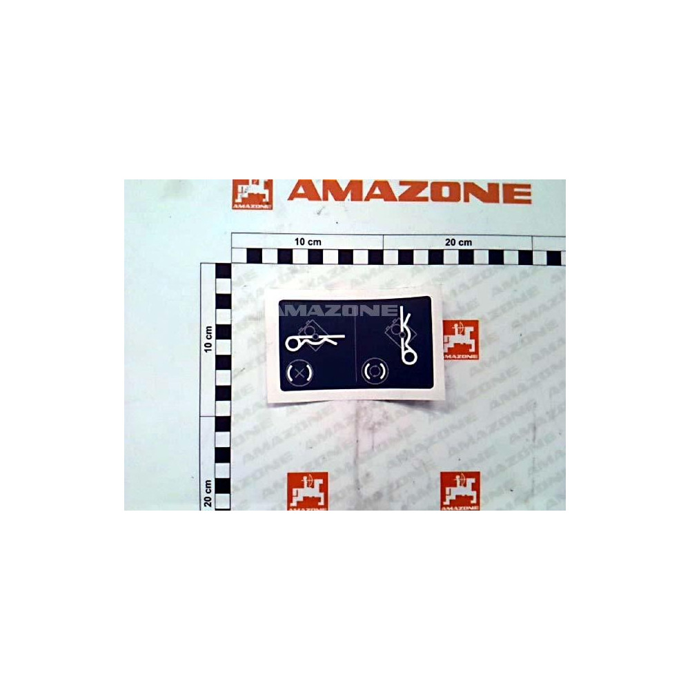 Autocollant HYD ME1691 Amazone