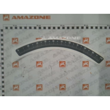 Autocollant echelle graduée 216505 Réf. ME1740 - AMAZONE Autocollant echelle graduée 216505 Réf. ME1740 - AMAZONE