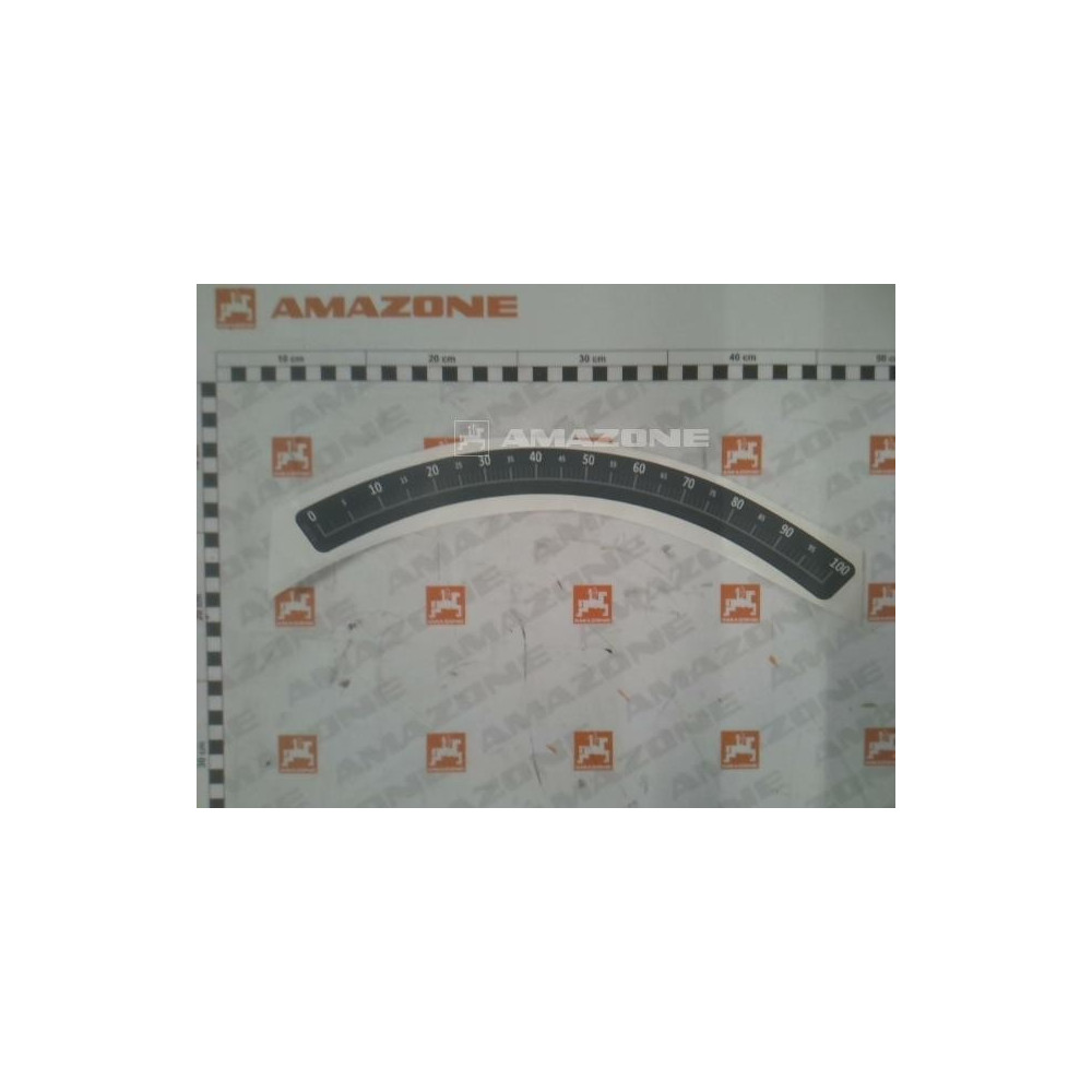 Autocollant echelle graduée 216505 ME1740 Amazone