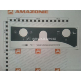 Autocollant BAC incorpo gris ME1795 Amazone