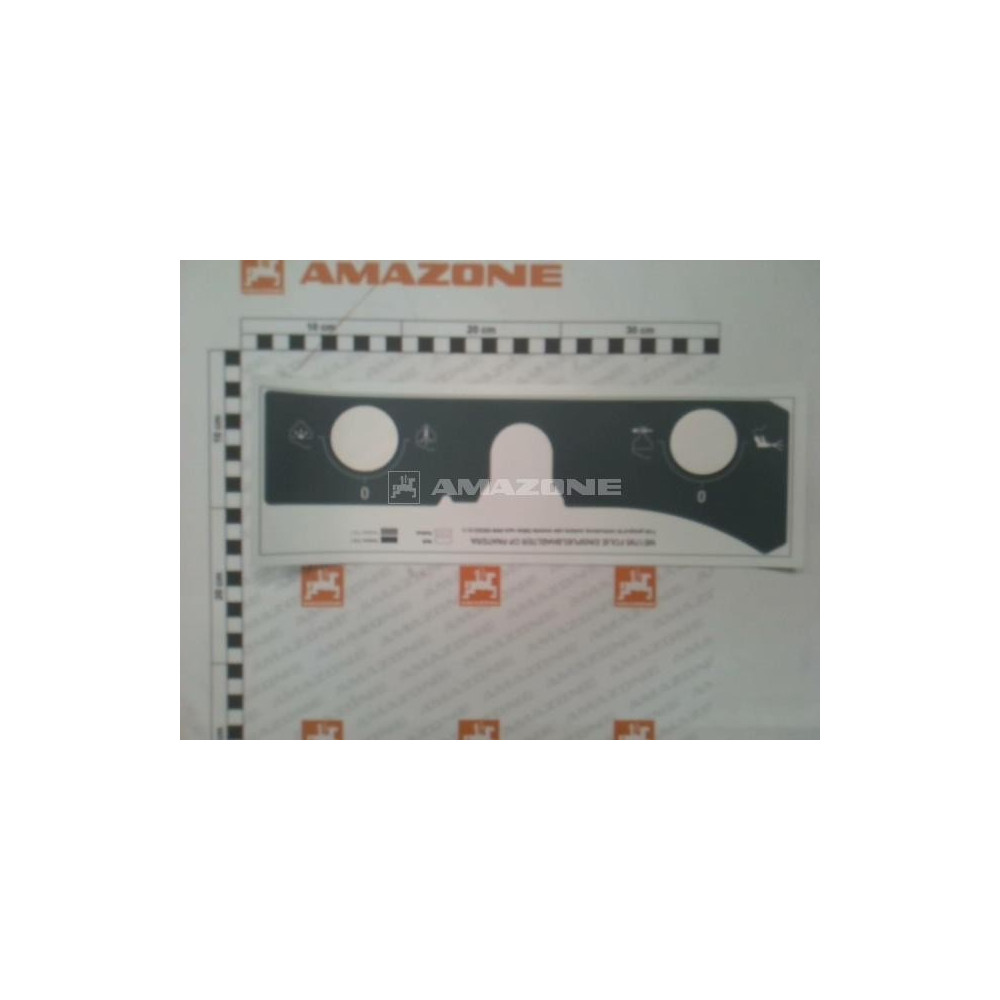 Autocollant BAC incorpo gris ME1795 Amazone