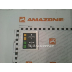Autocollant pliage HYD ME1838 Amazone