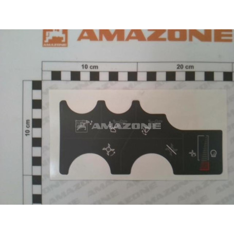 Autocollant fonction int. PH Réf. ME1891 - AMAZONE Autocollant fonction int. PH Réf. ME1891 - AMAZONE