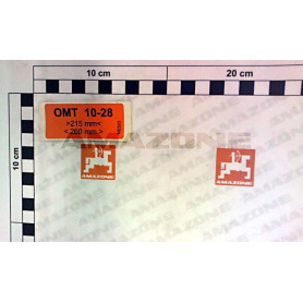 Autocollant OMT 10-28 215-260 ME503 Amazone
