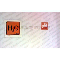 AUTOCOLLANT H2O Réf. ME545 AMAZONE AUTOCOLLANT H2O Réf. ME545 AMAZONE