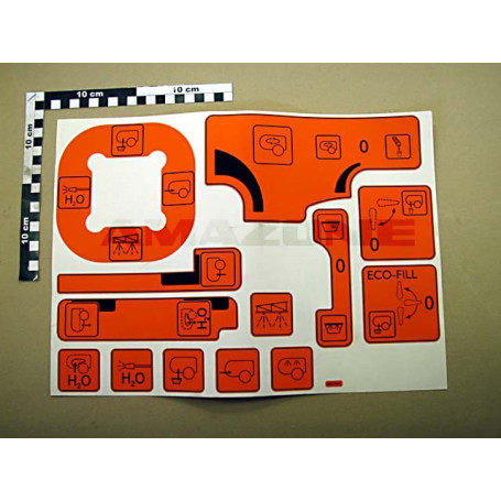 AUTOCOLLANT (KIT) VANNES  UX Réf. ME544 AMAZONE