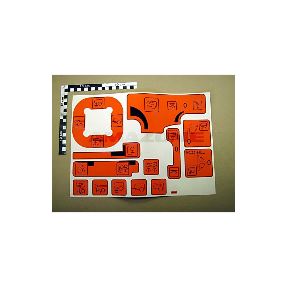 Autocollant (kit) vannes UX ME544 Amazone