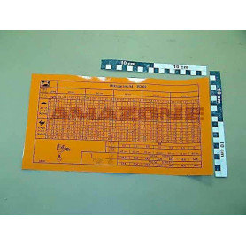 AUTOCOLLANT DEBIT MICRO ED02 Réf. ME552 AMAZONE