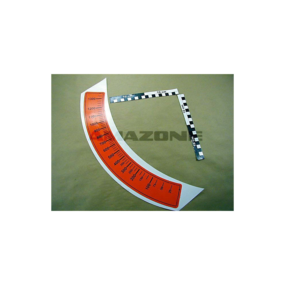Autocollant indic. de niveau UF1201 ME572 Amazone