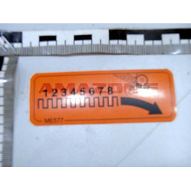 Autocollant 1 A 8 ME577 Amazone