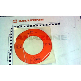 Autocollant CDE vario cote pression ME605 Amazone