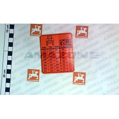 AUTOCOLLANT REGIME TR/MN 540-_1000 Réf. ME603 AMAZONE AUTOCOLLANT REGIME TR/MN 540-_1000 Réf. ME603 AMAZONE