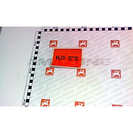 Autocollant rob.invers.pulve/rincer Réf. ME607 - AMAZONE