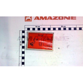 Autocollant rob.inv.cuve bouillie ME632 Amazone