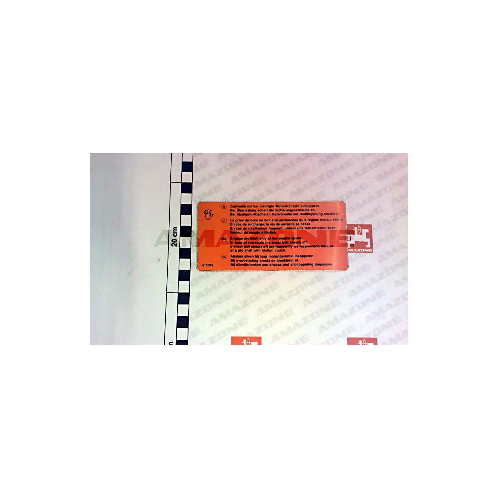 Autocollant ME650 Amazone