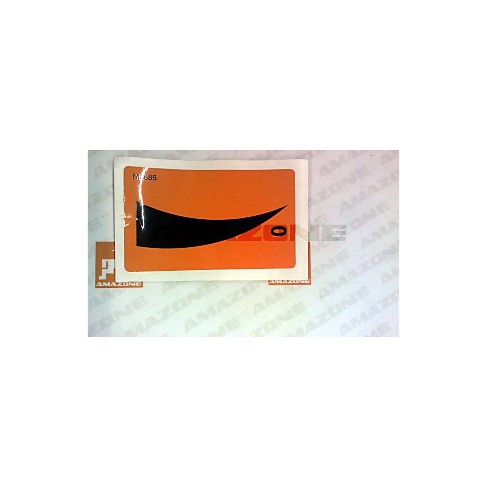 Autocollant controle niv. ME685 Amazone