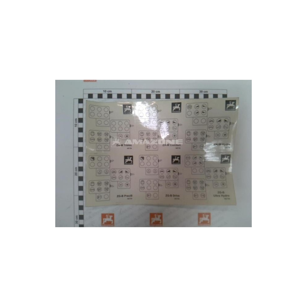 Autocollant joystick ZG-B ME759 Amazone