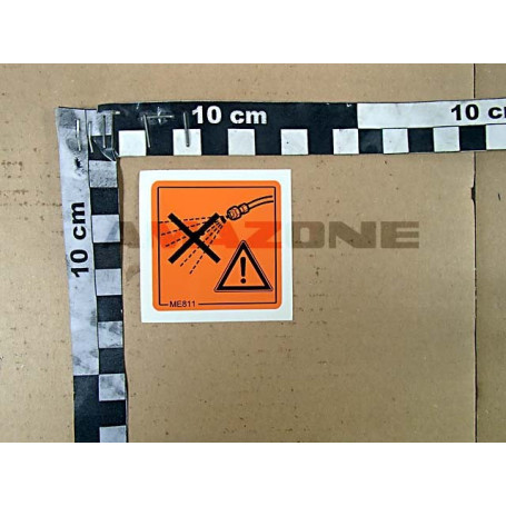 AUTOCOLLANT AVERTISSEMENT Réf. ME811 AMAZONE AUTOCOLLANT AVERTISSEMENT Réf. ME811 AMAZONE