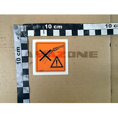 AUTOCOLLANT AVERTISSEMENT Réf. ME811 AMAZONE AUTOCOLLANT AVERTISSEMENT Réf. ME811 AMAZONE