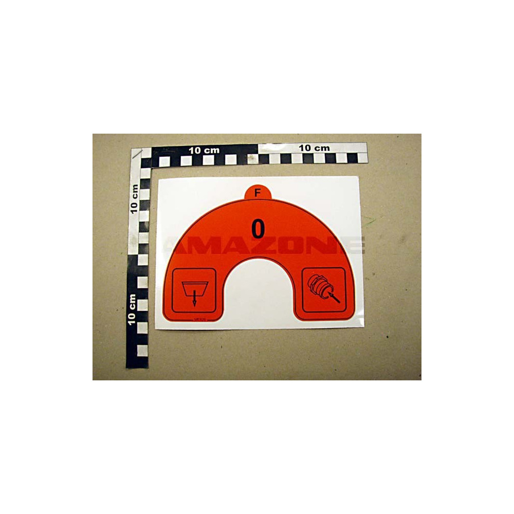Autocollant aspi./refoule. UF01 ME826 Amazone