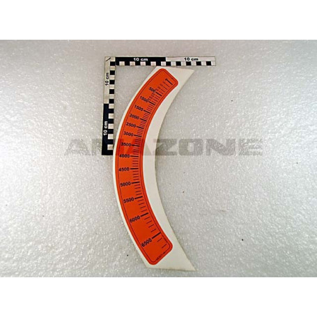 AUTOCOLLANT ECHEL.GRAD.UX 6200 Réf. ME821 AMAZONE AUTOCOLLANT ECHEL.GRAD.UX 6200 Réf. ME821 AMAZONE