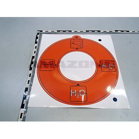 Autocollant vanne vario aspi. UG ME824 Amazone