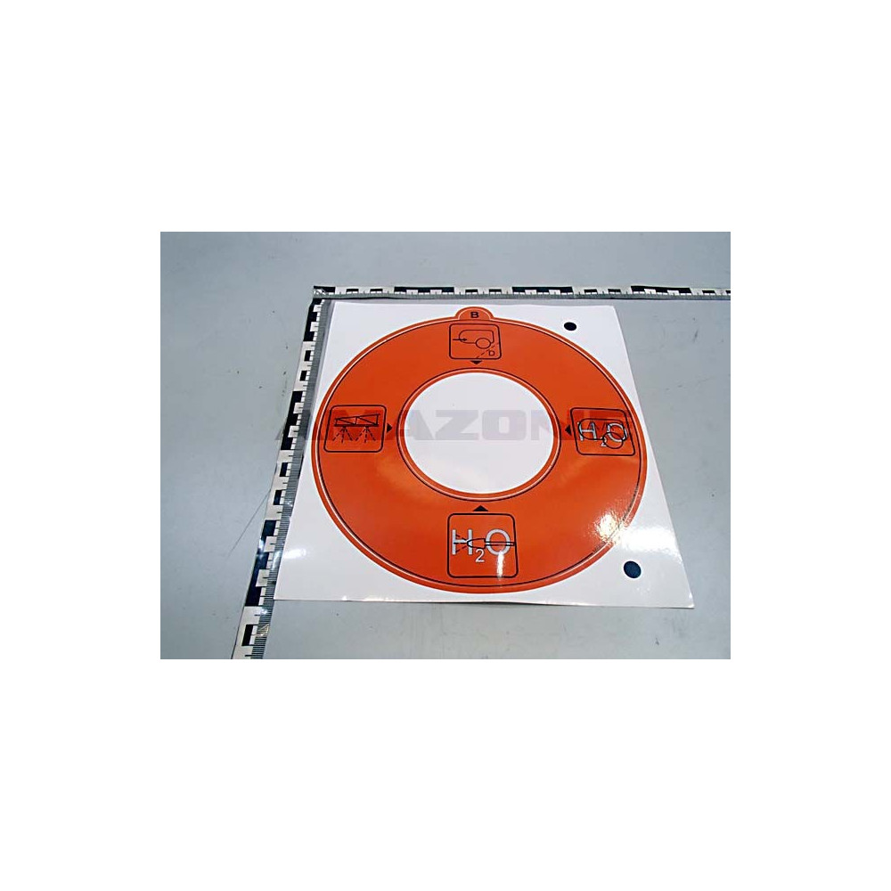 Autocollant vanne vario aspi. UG ME824 Amazone