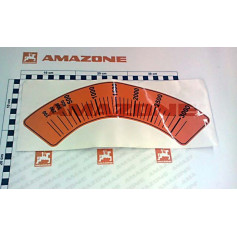 Autocollant graduation Réf. ME834 - AMAZONE Autocollant graduation Réf. ME834 - AMAZONE