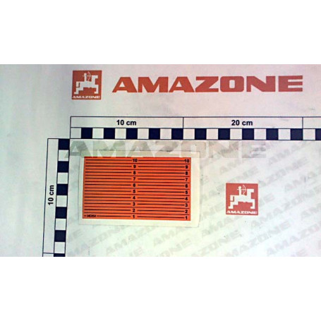 Autocollant Réf. ME854 - AMAZONE Autocollant Réf. ME854 - AMAZONE