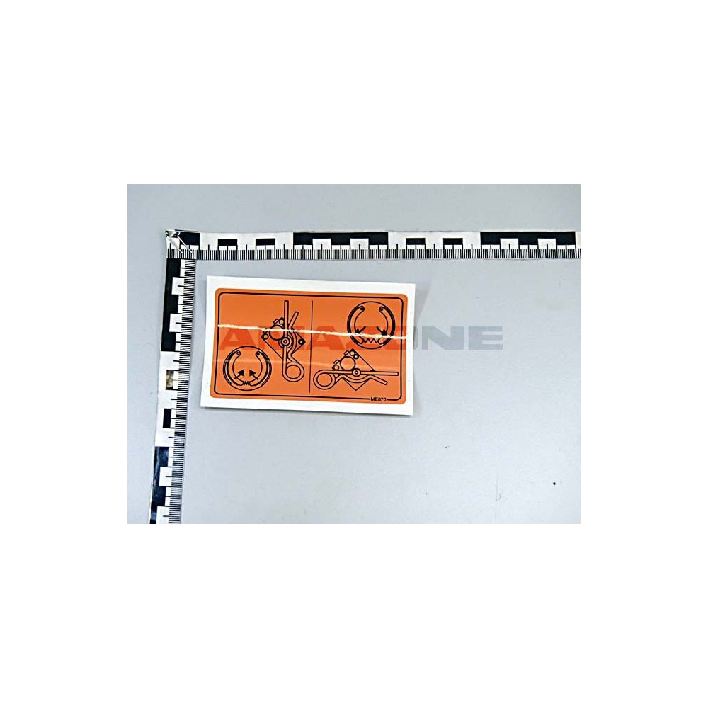 Autocollant cayena ME870 Amazone