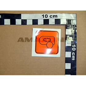 Autocollant agitation ME879 Amazone