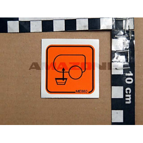 Autocollant incorporation UX ME880 Amazone