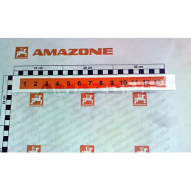 Autocollant graduation ME881 Amazone