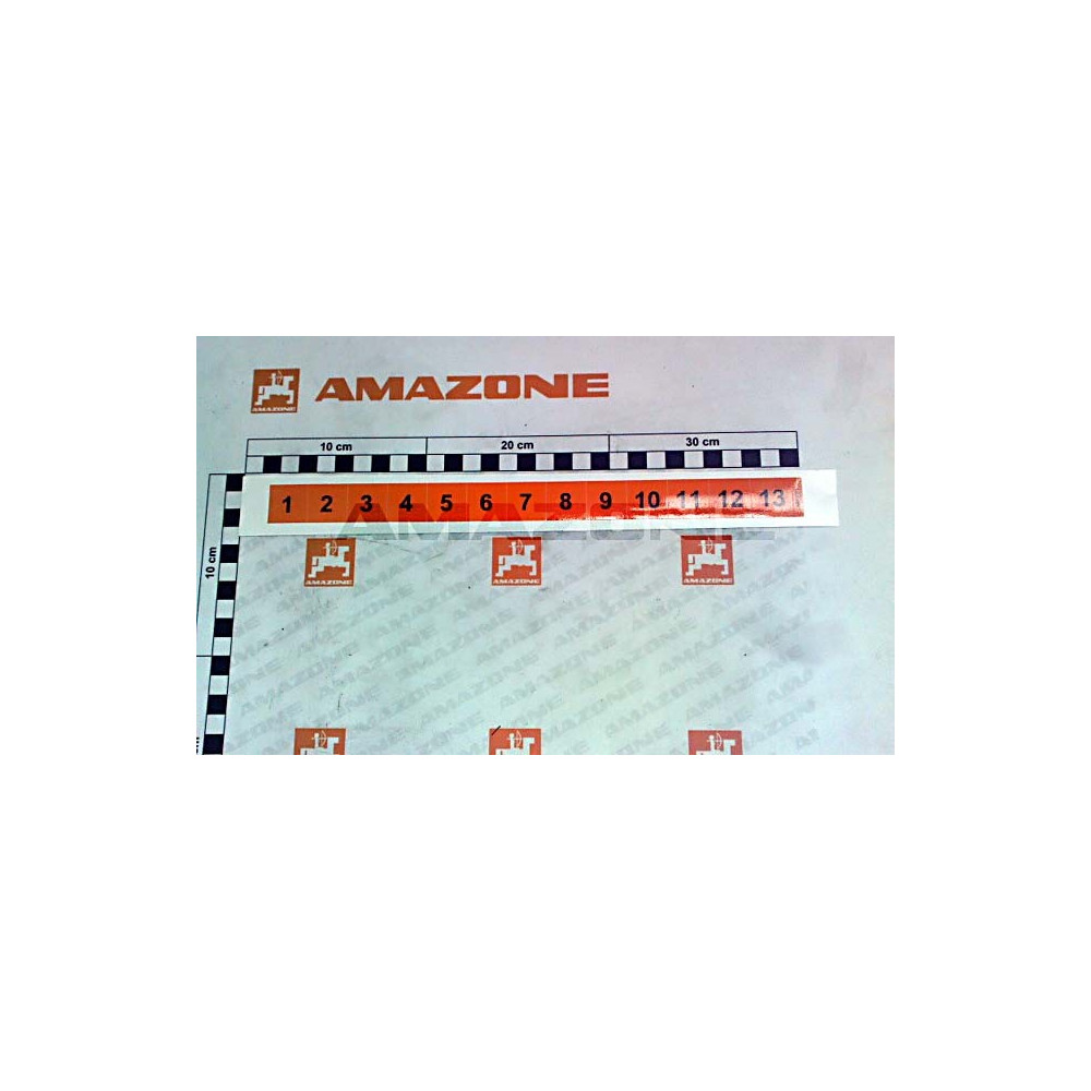 Autocollant graduation ME881 Amazone